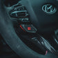 Lenkradspange für Hyundai Lenkrad | Voll Carbon Cover